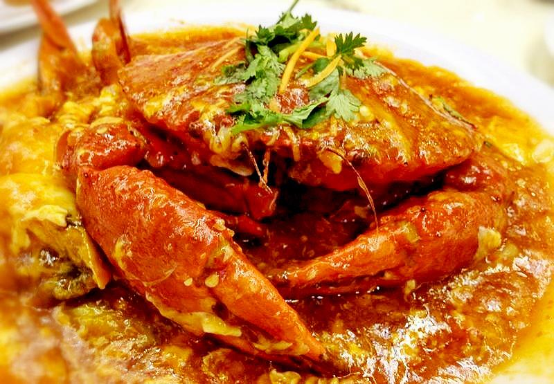 chilli crabs