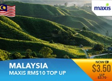 MAXIS RM$10 TOP UP