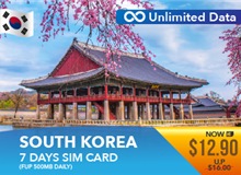 South Korea 7 Days Unlimited Data