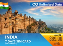 India 7 Days Unlimited Data