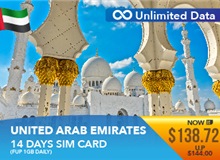 United Arab Emirates 14 Days Unlimited Data