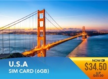 USA SIM CARD 6GB