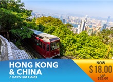 Hong Kong And China 7 Days Sim Card