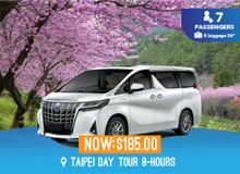 Taipei Day Tour 8-hours (7 Seater)