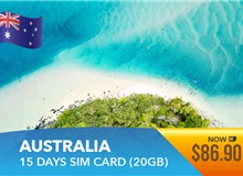 Australia 15 Days High Speed Data Sim Card 20GB