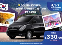 South Korea (Seoul Suburbs) Private Car Charter 10 Hours - 10 Seater