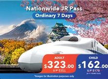 Nationwide JR Pass Ordinary 7 Days Adult