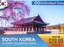 South Korea 10 Days Unlimited Data