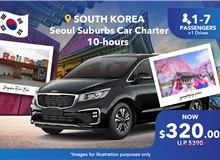 South Korea Seoul Suburb/ Nami Island Private Car Charter 10 Hours, Group Of 1-7