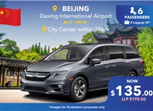 (China) Beijing Daxing International Airport Transfer - City Center Within 75km, 7 Seater Car