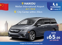 (China) Haikou Meilan International Airport - City Center Within 35km, 7 Seater Car