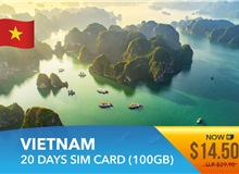 20 Days Vietnam Sim Card 100GB