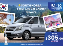 South Korea (Seoul City) Private Car Charter 8 Hours, Group Of 1-10