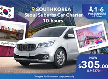 South Korea Seoul Suburb/ Nami Island Private Car Charter 10 Hours, Group Of 1-6