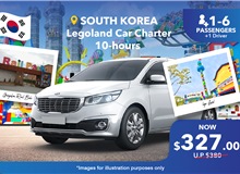 South Korea (Legoland) Private Car Charter 10 Hours, Group Of 1-6
