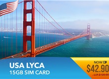 USA SIM CARD 15GB