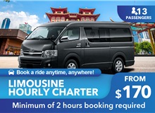 Singapore Limousine Hourly Charter (13-seater)