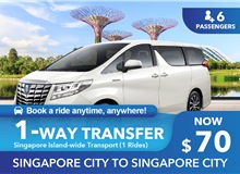 Singapore Point-to-point Limousine (6-seater) Advance Booking