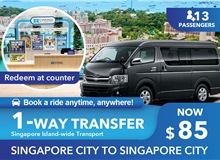 [Singapore Airport Limousine Transfers] (13-seater) Airport Pick-up Only