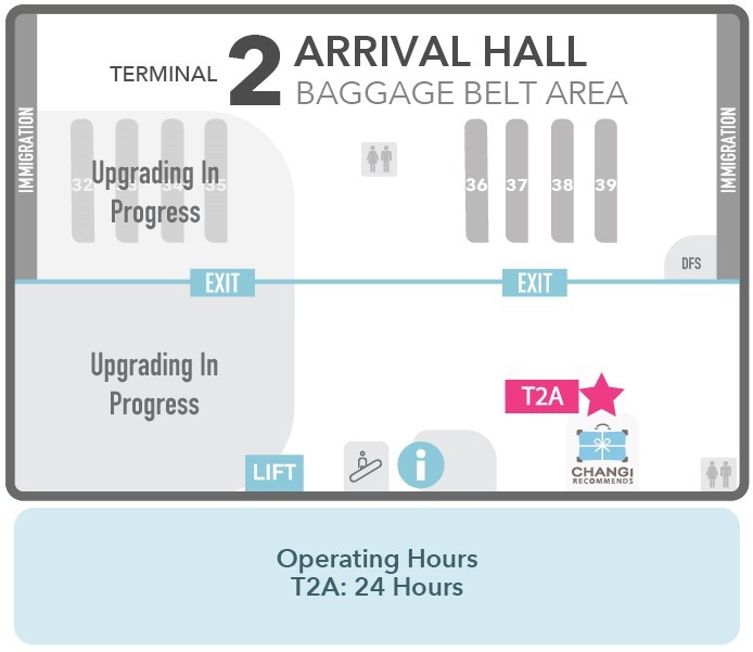 Changi Recommends Booth at Terminal 2